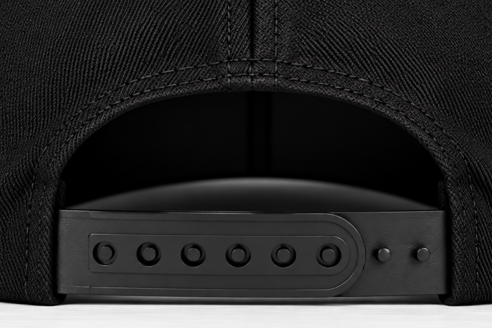 Snapback compatibility reference showing Size 2, 2 exposed pegs