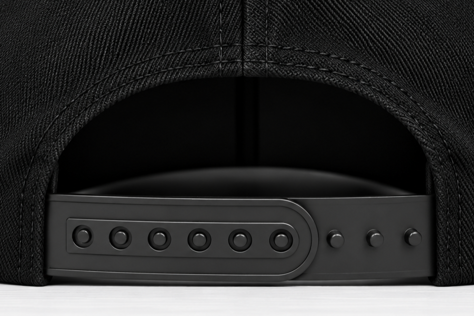 Snapback compatibility reference showing Size 3, 3 exposed pegs